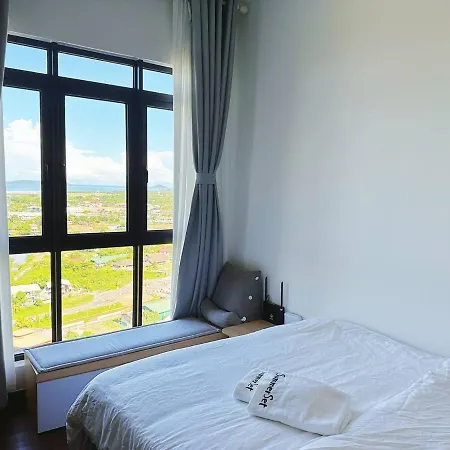 K Avenue Seaview Nearby Kota Kinabalu Airport Free Car Park & Water Filter Apartment